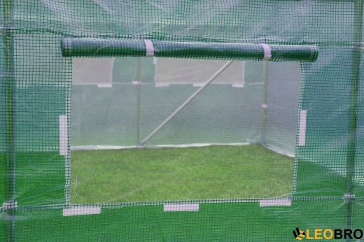 Посилена садова теплиця парник LEOBRO Garden 10м2 Green (LB-10M25) - 4
