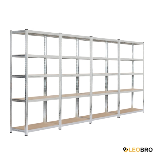 Стелаж FunFit 180 х 360 х 40см, 175кг/полка, 5 полок - 1