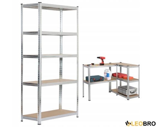 Набор стеллажей FunFit 150 x 150 x 30 см 175кг/полка 5 полок - 2