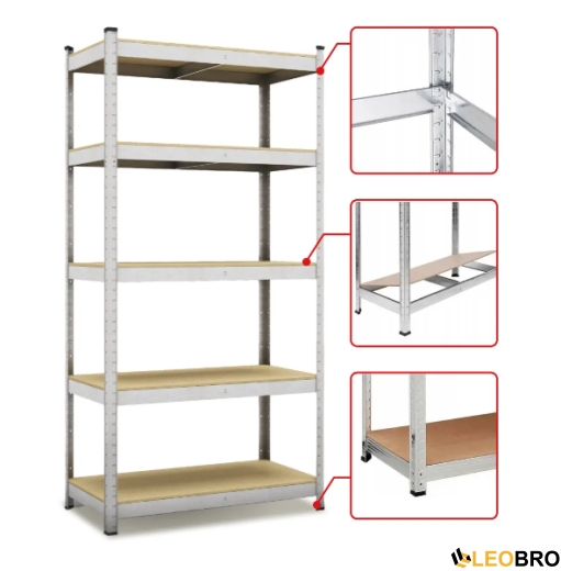 Набор стеллажей FunFit 150 x 225 x 30 см 175кг/полка 5 полок - 2