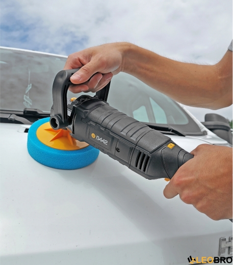 Полировальная машинка MAJSTER MP0442 2,6KW + 4 насадки + полировальная паста MENZERNA - 2