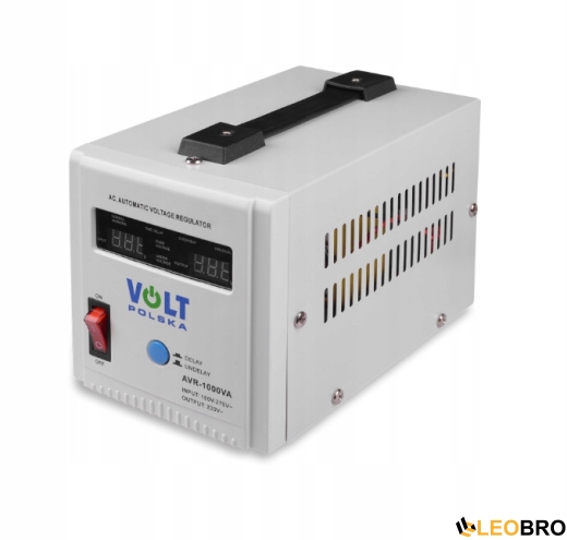 Стабілізатор напруги Volt Polska AVR 1000VA 8-11% (5AVR1000SE) - 1
