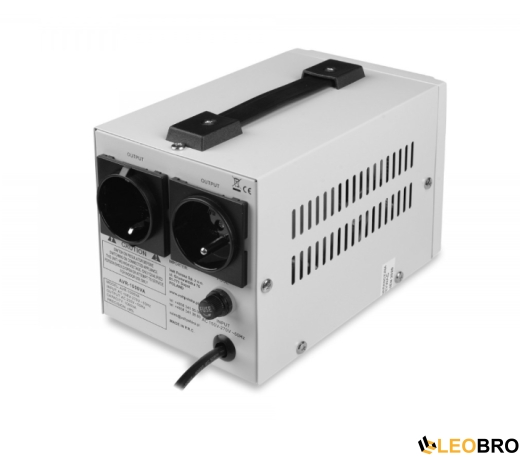 Стабілізатор напруги Volt Polska AVR 1000VA 8-11% (5AVR1000SE) - 3