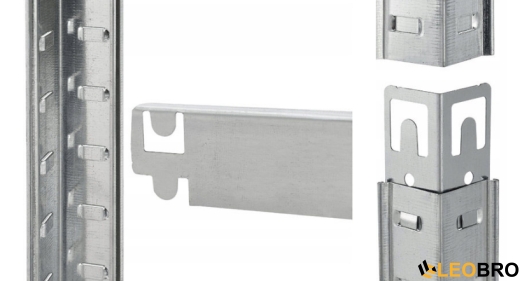 Стеллаж LEOBRO Premium 180 х 90 х 40 см, 175кг/полка, 5 полок (LB-R175-GAN) - 5