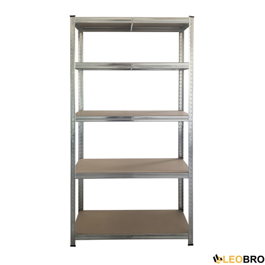 Стеллаж LEOBRO Premium 180 х 90 х 40 см, 175кг/полка, 5 полок (LB-R175-GAN) - 6