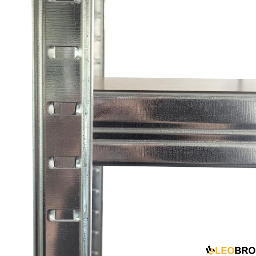 Стеллаж LEOBRO Premium 180 х 90 х 40 см, 175кг/полка, 5 полок (LB-R175-GAN) - 8