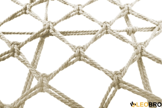 Гойдалка гніздо 110 см плетена FUNFIT Cream (2607) - 2