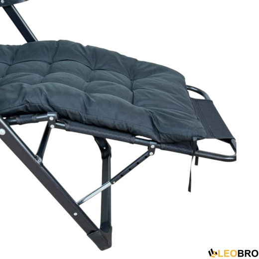 Крісло-ліжко трансформер LEOBRO Чорне (HT-148G1+ BLACK) - 6