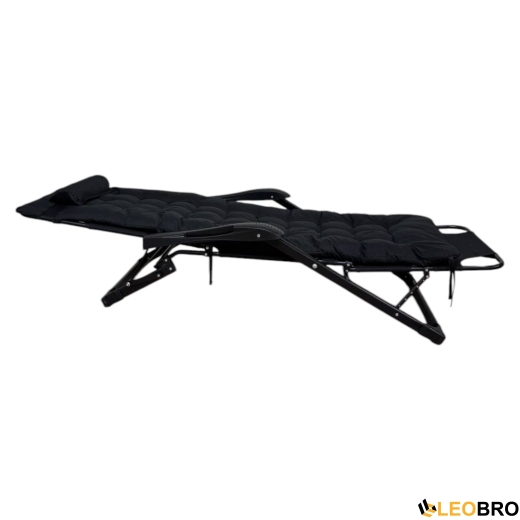 Крісло-ліжко трансформер LEOBRO Чорне (HT-148G1+ BLACK) - 7