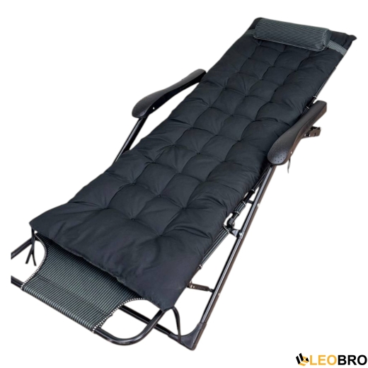 Крісло-ліжко трансформер LEOBRO в смужку (HT-148G1+ STRIPED) - 4