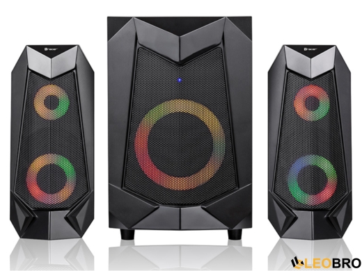 Музыкальная система Tracer Hi-Cube RGB Flow BT 20W 2.1 (TRAGLO46497) - 2