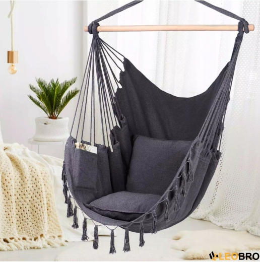 Гамак FUNFIT Premium Curved Style Чорний (3374) - 2