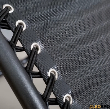 Раскладное кресло шезлонг LEOBRO Zero Gravity Black (LB-ZGC-A1-BLK) - 8