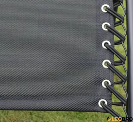 Раскладное кресло шезлонг LEOBRO Zero Gravity Black с козырьком (LB-ZGC-T1-BLK) - 3