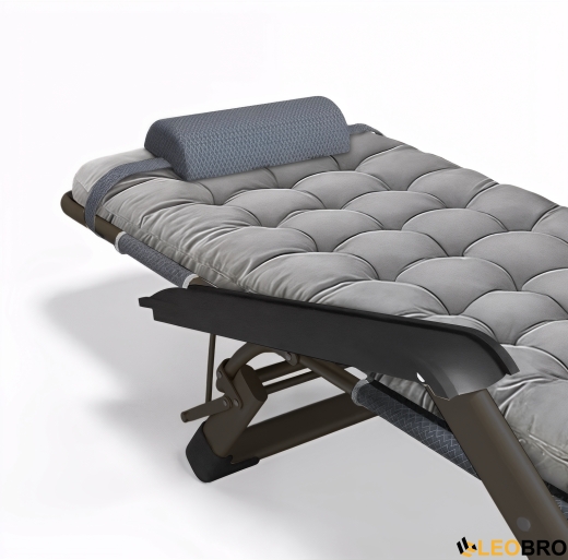 Раскладное кресло кровать с подушкой LEOBRO Темно-серый (LB-FCB-G1-GRY) - 3