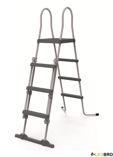 Бассейн каркасный, прямоугольный Avenli 400x207x122 см. 17в1 (2818) - 9