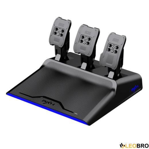 Руль с педалями и коробкой передач PXN V99 для PS4, PS3, Xbox Series, Xbox X/S, PC - 4