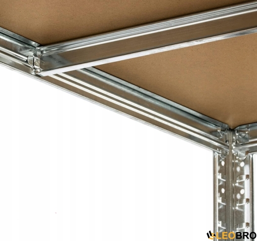 Стелаж LEOBRO Premium 180 х 90 х 30 см, 175кг/полиця, 5 полиць (LB-R103) - 7