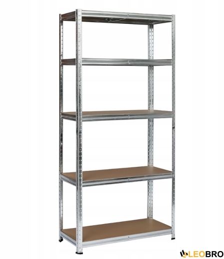 Стелаж LEOBRO Premium 180 х 90 х 40 см, 175кг/полиця, 5 полиць (LB-R104) - 4
