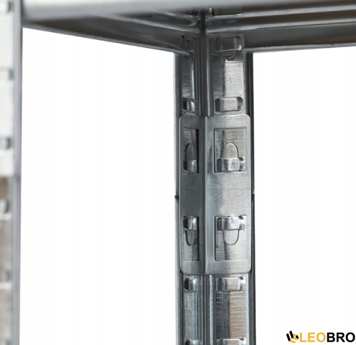Стелаж LEOBRO Premium 180 х 90 х 30 см, 200кг/полиця, 5 полиць (LB-R105) - 7