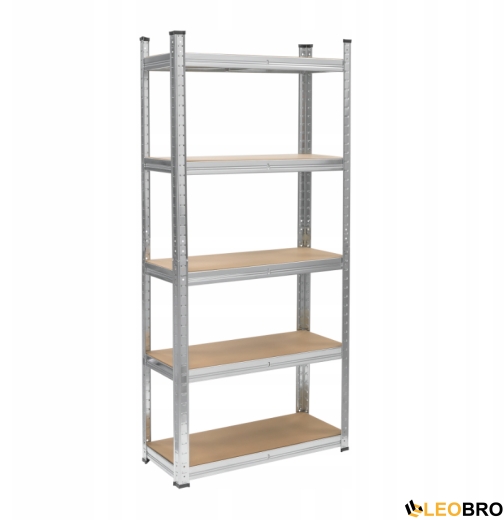 Стелаж LEOBRO Premium 150 х 70 х 30 см, 150кг/полиця, 5 полиць (LB-R110) - 1