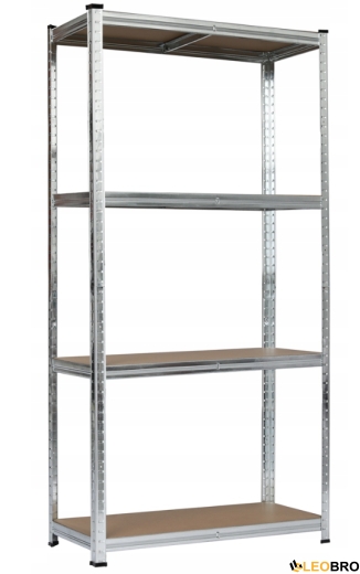 Стелаж LEOBRO Premium 150 х 70 х 30 см, 175кг/полиця, 4 полиці (LB-R111) - 2