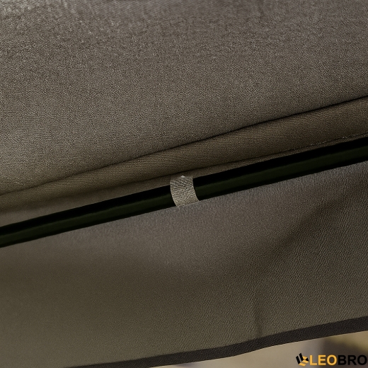 Гойдалка з подушками на 3 особи LEOBRO Grey - 4