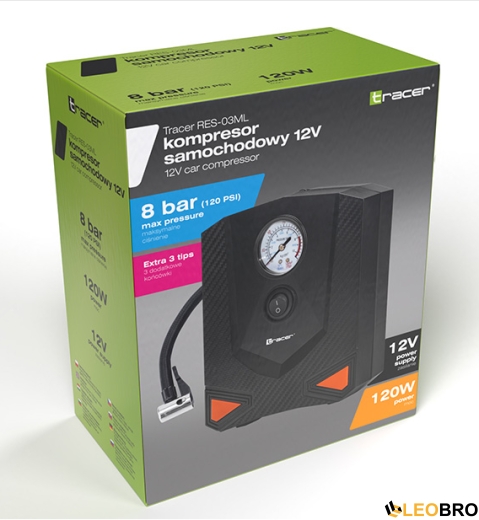 Автомобільний компресор Tracer RES-03ML (TRAKOM47449) - 5
