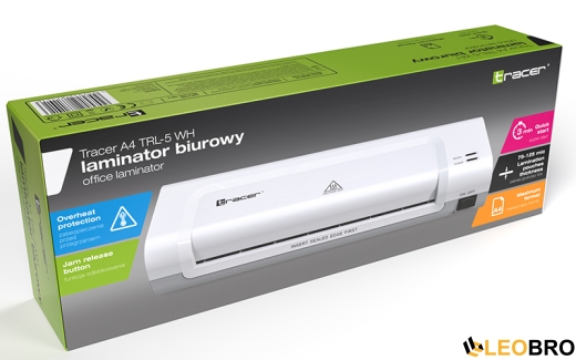 Ламінатор Tracer TRL-5-A4 WH (TRANIS47266) - 5