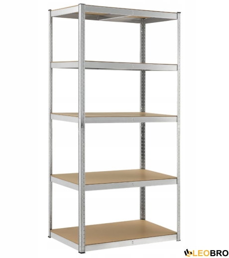 Стелаж LEOBRO Premium 220 х 90 х 40 см, 175кг/полиця, 5 полиць (LB-R119) - 2