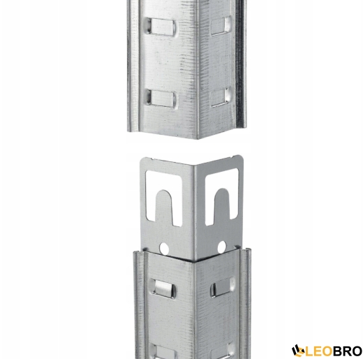 Стелаж LEOBRO Premium 220 х 90 х 40 см, 175кг/полиця, 5 полиць (LB-R119) - 4