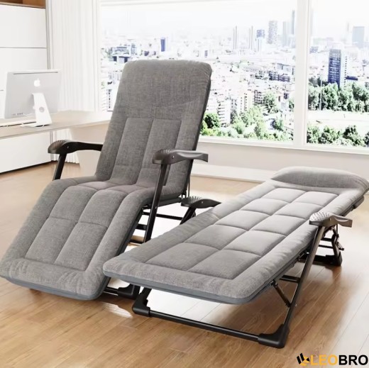Раскладное кресло кровать со встроенным матрасом LEOBRO Grey (LB-FCB-G3-GRY) - 6
