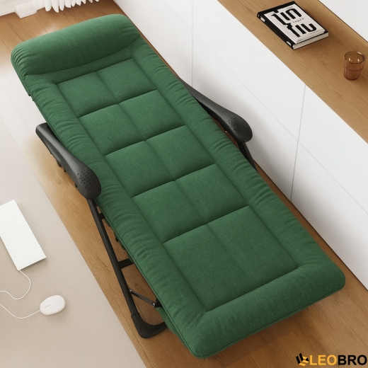 Раскладное кресло кровать со встроенным матрасом LEOBRO Green (LB-FCB-G3-GRN) - 3