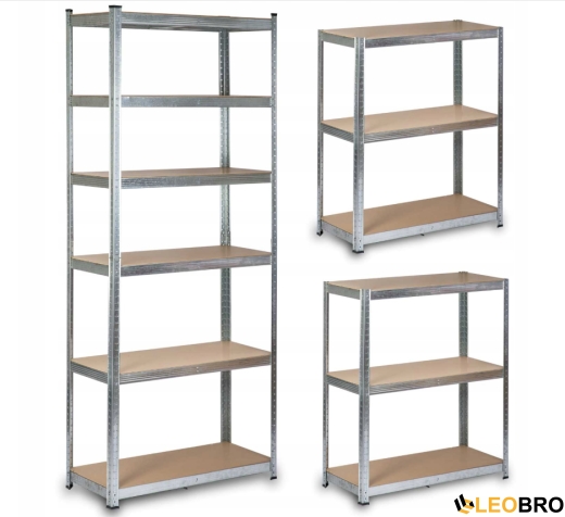 Стелаж LEOBRO Premium 220 х 90 х 40 см, 175кг/полиця, 6 полиць (LB-R120) - 1