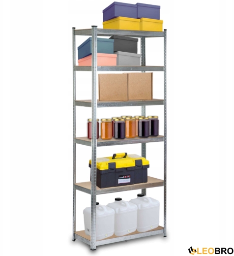 Стелаж LEOBRO Premium 220 х 90 х 40 см, 175кг/полиця, 6 полиць (LB-R120) - 3