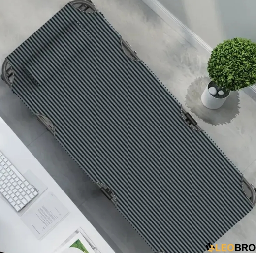 Розкладне ліжко (розкладачка) з Mesh-матрацом і подушкою LEOBRO Striped (LB-FB-A2-STR) - 4