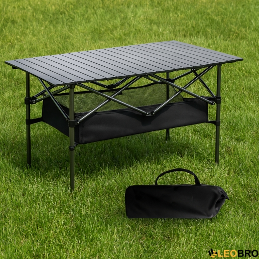 Складаний туристичний стіл для пікніка LEOBRO 120x60x50 см (LB-FT-A3) - 10