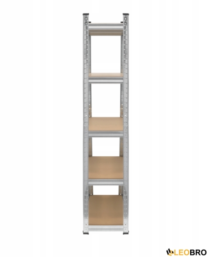Стелаж LEOBRO 150 х 70 х 30 см, 175кг/полиця, 5 полиць (LB-R116) - 4