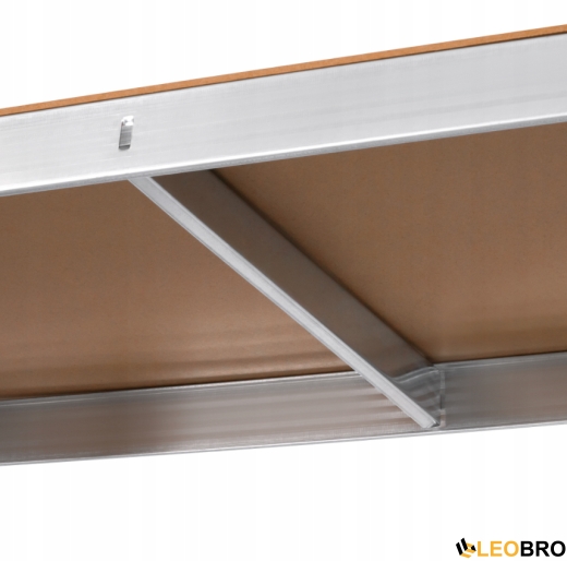 Стелаж LEOBRO 150 х 70 х 30 см, 175кг/полиця, 5 полиць (LB-R116) - 6