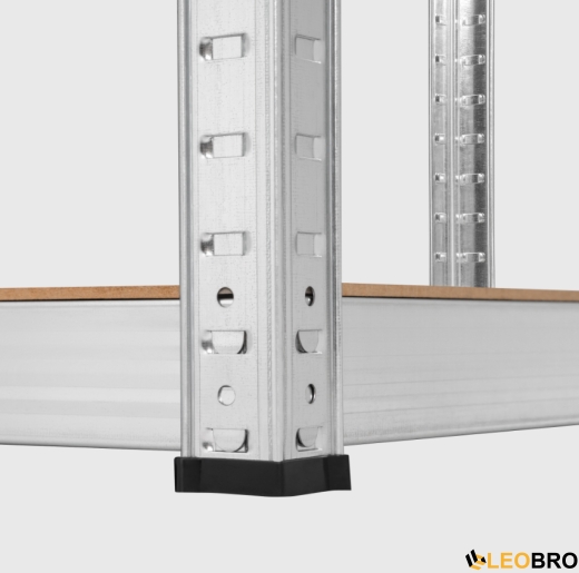 Стелаж LEOBRO 150 х 70 х 30 см, 175кг/полиця, 5 полиць (LB-R116) - 8
