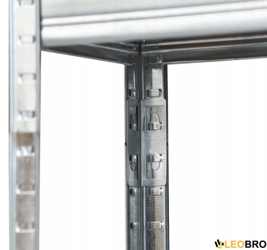 Набір із двох стелажів LEOBRO Premium 150 х 140 х 30 см, 150кг/полиця, 5 полиць (LB-R110Х2) - 4