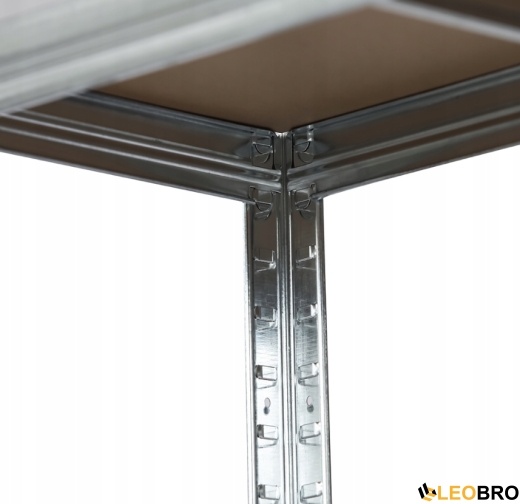 Набір із двох стелажів LEOBRO Premium 150 х 140 х 30 см, 150кг/полиця, 5 полиць (LB-R110Х2) - 5