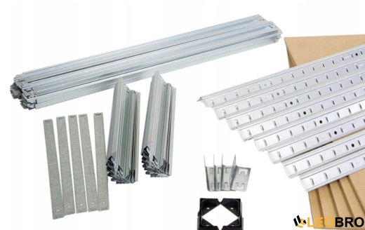 Набор из двух стеллажей LEOBRO Premium 150 х 140 х 30 см, 175кг/полка, 5 полок (LB-R112Х2) - 6