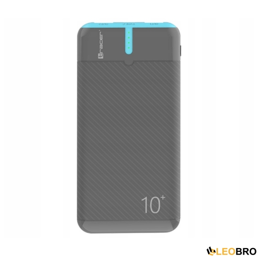 TRACER EnerGo 10000mAh Серый/Синий Power bank (TRABAT47514) - 1