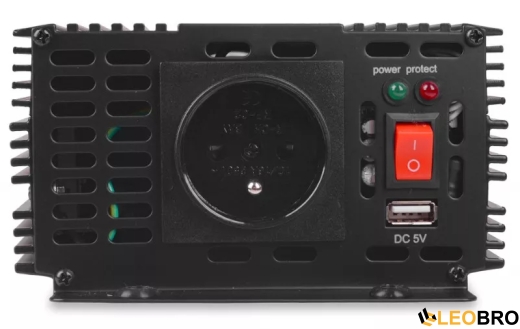 Преобразователь напряжения VOLT Polska SINUS 1600 24V на 230V 800/1600W (3SIP160024) - 2