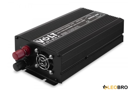 Перетворювач напруги VOLT Polska SINUS 600 12V на 230V 300/600W (3SIP060012) - 1