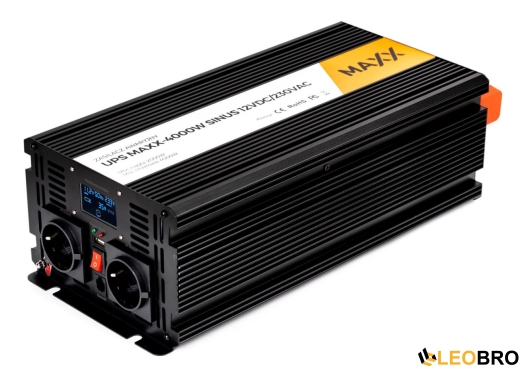 Гибридный ИБП/инвертор 4SUN MAXX SINUS 4000 W 12/230V 2000/4000W (R0248 PRZ274) - 1
