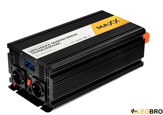 Гибридный ИБП/инвертор 4SUN MAXX SINUS 3000 W 12/230V 1500/3000W (R0249 PRZ275) - 4