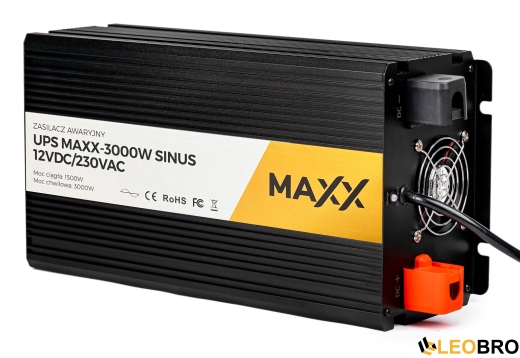 Гибридный ИБП/инвертор 4SUN MAXX SINUS 3000 W 12/230V 1500/3000W (R0249 PRZ275) - 6