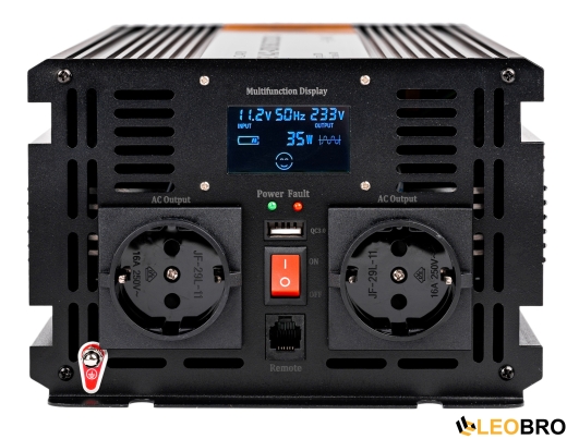 Гибридный ИБП/инвертор 4SUN MAXX SINUS 3000 W 12/230V 1500/3000W (R0249 PRZ275) - 9